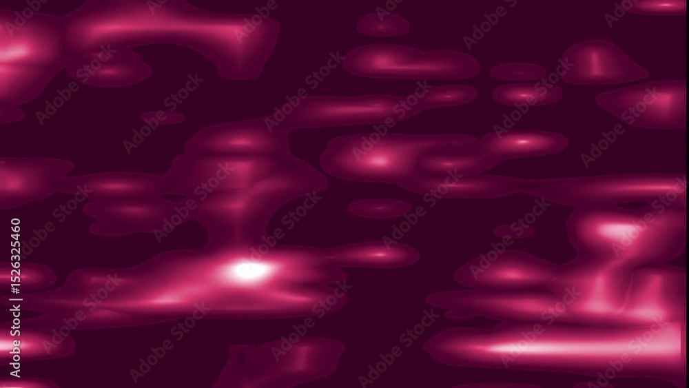 Poster abstract deep magenta background with glowing shapes creating a modern and artistic wallpaper design