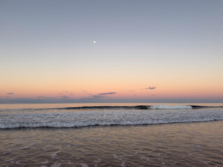 Winter's dusk, Stumers Creek, Coolum, Sunshine Coast, Queensland, Australia