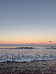 Winter's dusk, Stumers Creek, Coolum, Sunshine Coast, Queensland, Australia