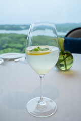 フレンチレストラン「ラ・メール」のレモネード