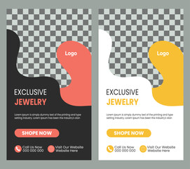  Jewelry Facebook and Instagram Story Template
