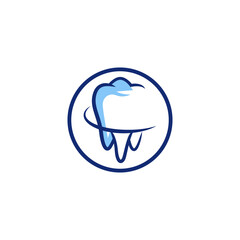 Modern and professional dental logo design