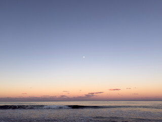 Winter's dusk, Stumers Creek, Coolum, Sunshine Coast, Queensland, Australia