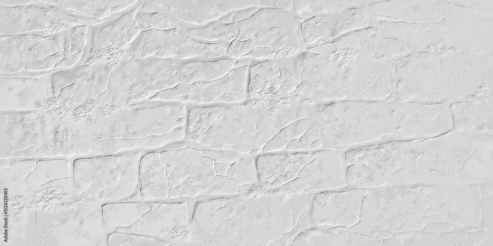 Aufkleber gray stone brick wall is shown in a close up view. the rough texture and mortar joints are visible, 