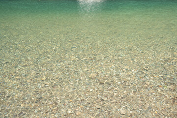 Obraz premium エメラルドグリーンの五十鈴川