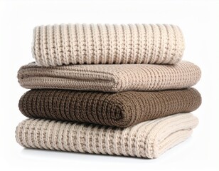 stack of white towels