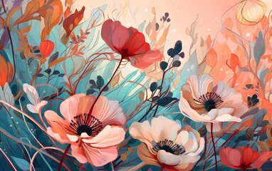 Floral illustration with natural elegance.