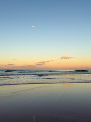 Winter's dusk, Stumers Creek, Coolum, Sunshine Coast, Queensland, Australia