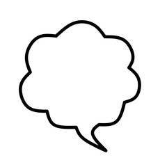 Speech bubble icon