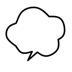 Speech bubble icon
