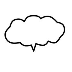 Speech bubble icon