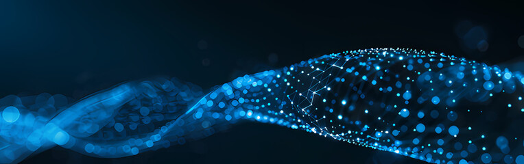 blue digital background
