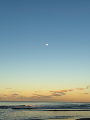 Winter's dusk, Stumers Creek, Coolum, Sunshine Coast, Queensland, Australia