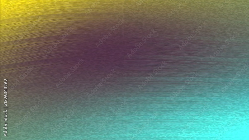 Poster gradient abstract background with yellow, purple, and cyan hues creating a textured and smooth trans
