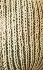 Close up of Knitted wool texture
