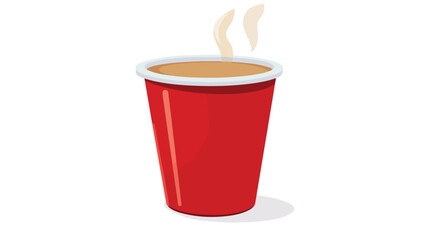 Hot Disposable Cup Icon Vector Isolated - Professional and Creative Design Element for Various Projects