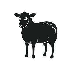 vector illustration of a sheep