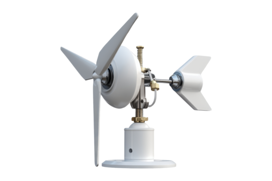 Wind turbine model workshop 3d render