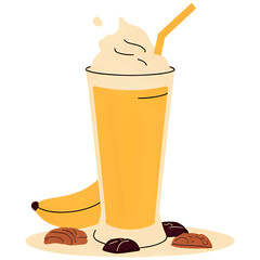 ice cream with chocolate