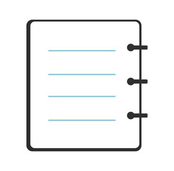 Notes notatnik ilustracja