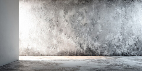 concrete wall and concrete floor