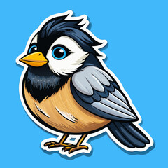 blue bird cartoon
