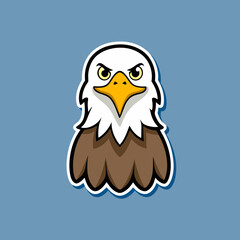 vector illustration of eagle