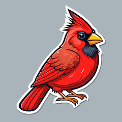vector illustration of a bird
