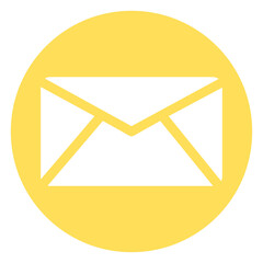 Yellow mail icon