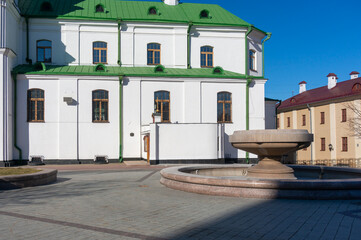 Minsk Cathedral of the Holy Spirit. Upper town of Minsk.