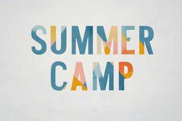 Excitement and adventure boost youth outdoor dreams with bold, modern summer camp visuals.