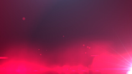 Obraz premium Red pink light rays on black background 