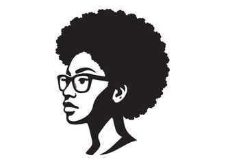 woman face glasses logo silhouette vector, woman wearing glasses logo icon silhouette, woman head with sunglass silhouette vector, girl with glasses silhouette on white background