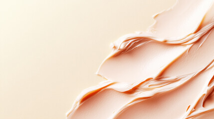 Aestetic soft neutral cosmetic texture. Generativo AI