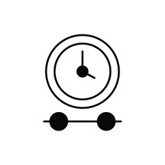 Timeline Vector icon