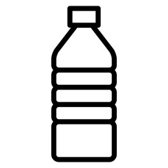 Plastic bottle icon