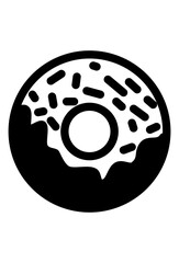 Simple outline of a beverage cup with a straw.
Stylized drink icon featuring a glass and drinking straw
