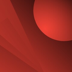 Abstract Geometric Background with Red Gradient
