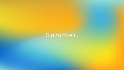 Abstract pastel gradient sky colors. Summer background. Blurry blue and orange gradient colors. Soft pastel rainbow colors. Sunset or sunrise atmosphere background.