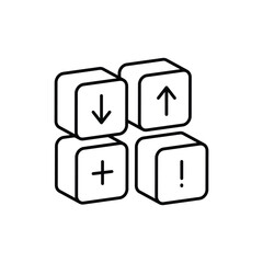 Decision Tree Vector icon