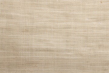 Fototapeta premium Linen texture pattern background natural material.