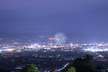 都城金御岳からの夜景