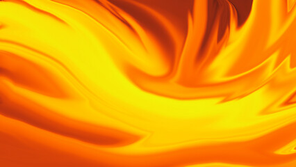 Abstract Golden Fluid Art Background with Swirling Blending Colors Creating a Dynamic and Energetic Composition for Modern Designs and Creative Projects