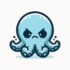 cute octopus image vector