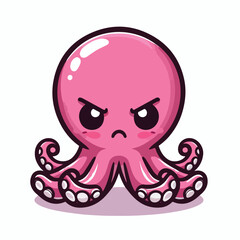 cute octopus image vector