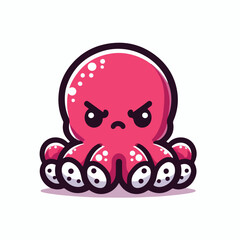 cute octopus image vector
