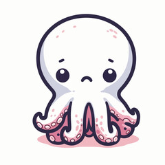 cute octopus image vector