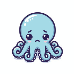 cute octopus image vector