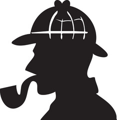 Detective Silhouette Icon