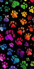 seamless pattern with hearts